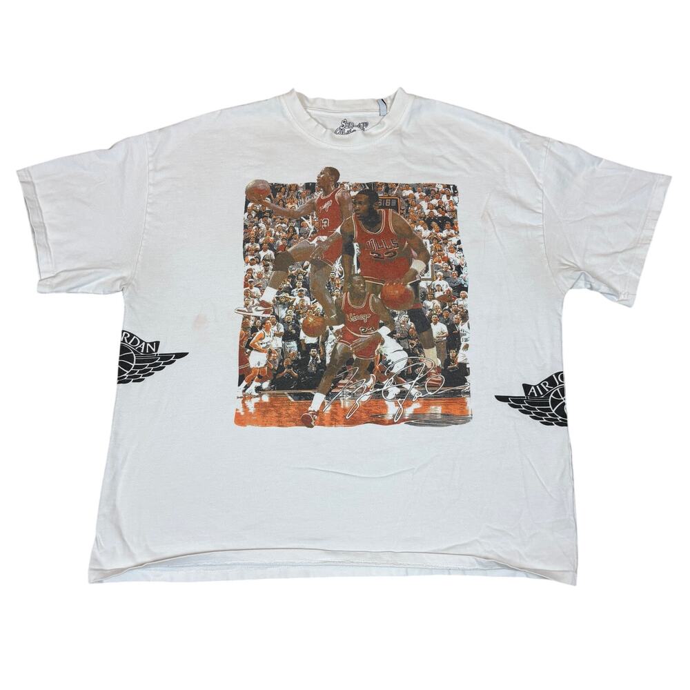 Sergio Calabasas Michael Jordan Chicago Bulls T Shirt Men's XL Streetwear